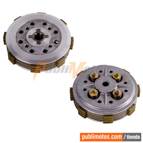 CLUTCH SEMI COMPLETO LIBERO 125 | YBR 125 ESD | XTZ 125 REVO