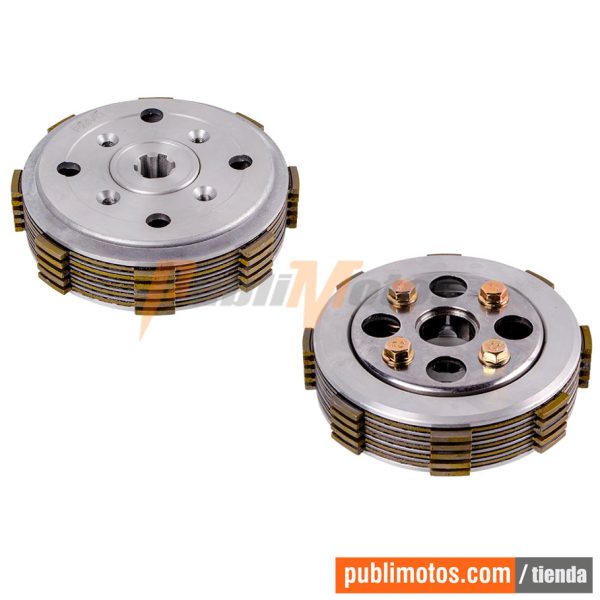 CLUTCH SEMI COMPLETO PULSAR NS150 | AS150 | DISCOVER 150ST REVO