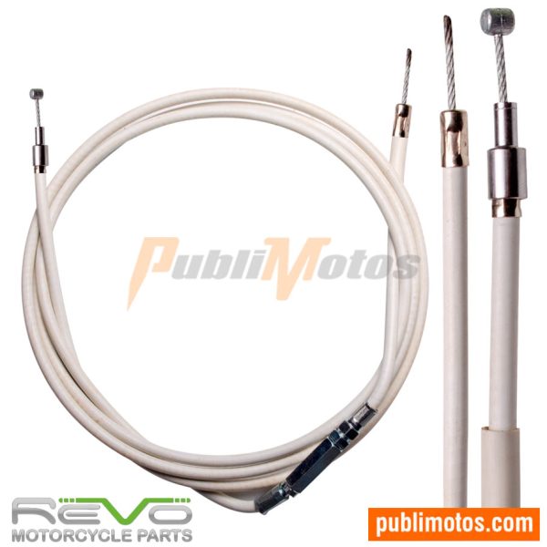 CABLE CAMBIO COMPLETO BLANCO (2,71 mts) MOTOCARRO 175 | RE205D (2012) | SIGMA 175